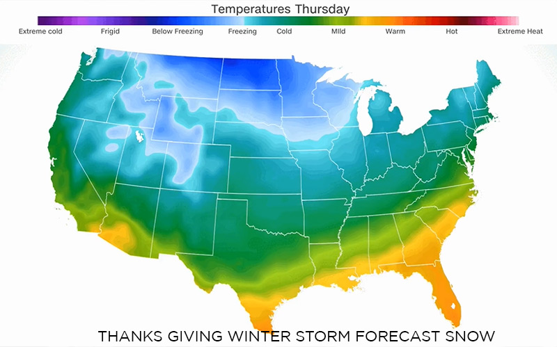 thanksgiving winter storm forecast snow